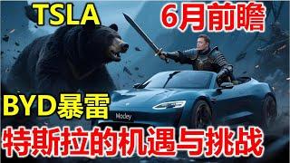 【特斯拉6月前瞻】千金难买早知道，电车销冠BYD暴雷，特斯拉的机会，6月特斯拉的机遇与挑战早知道#特斯拉股票 #美股 #股哥说美股 #tesla #马斯克 #AI #关税战 #特朗普 #对等关税