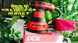 ⭕ DCK Orbital Sander ⦿ Budget Friendly Power Tools ⦿ Unboxing And Test Orbital Sander