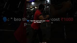 gym only cost 1000 per month  #gym #explore #blogger #fitness #viral #gaming #subscribe #new 