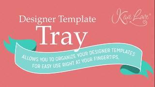 Kiwi Lane Designer Template Tray