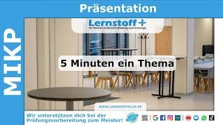 Industriemeister | Logistikmeister | MIKP | Präsentation