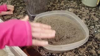 Dry kibble made into wet kibble