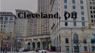 Downtown Cleveland, OH - 4K Drive