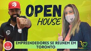 COMO É A VIDA DE BRASILEIROS EMPREENDEDORES EM TORONTO /  CANADA  OPEN HOUSE BRAZILIAN MARKET