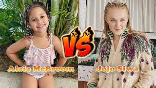 Jojo Siwa VS Alaia McBroom Transformation  From Baby To 2024