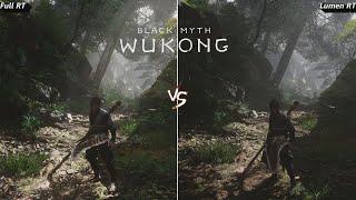 Black Myth Wukong Full Ray Tracing VS Lumen, FSR + FG 1440p | RX 7900 XTX | R7 7800X 3D