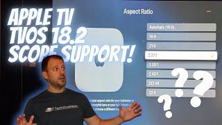 Apple TV tvOS 18.2 Ultrawide Scope Screen Support | Is It Any Good? | How's It Work? #appletv #tvos