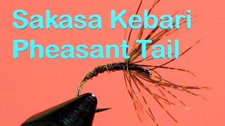 Tying Soft Hackle Wet Flies; the Pheasant Tail tied Sakasa Kebari style