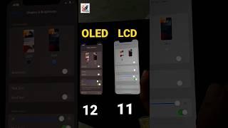 iPhone OLED display vs LCD Display  2025 #shorts #shortvideo #iphone