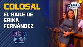 ¡Descomunal baile de Erika Fernández en FOX Sports!