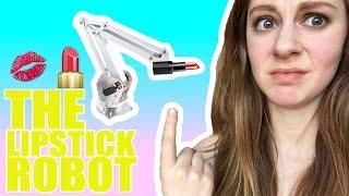 I made a lipstick robot