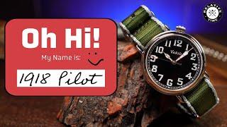 A Pilot's Watch Unlike Any Other! Vario 1918 Pilot Review