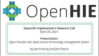 OpenHIE Implementers Network: Open Concept Lab: Open-Source Terminology Management System
