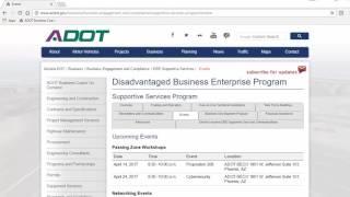 ArizonaDOT - Business Coach - Learn about the DBE Business Development Program