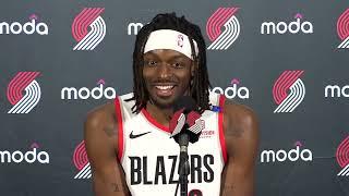 Jerami Grant Media Availability | 2024 Media Day | Portland Trail Blazers