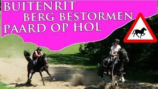 Buitenrit | PAARD OP HOL | BERG BESTORMEN | Paardrijden met Plezier