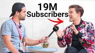 Asking Big YouTubers How To Reach 1000 Subs