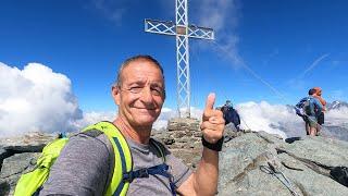 Trekking Pizzo Scalino 3323m dal passo degli ometti,Valmalenco, Lombardia.