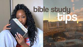 bible study tips | bible reading for beginners