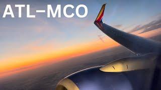 4K | Full Flight (ATL-MCO) | Southwest Airlines Boeing 737-800 (N8312C)