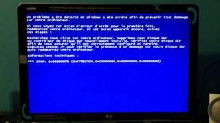 Windows XP BSOD on running install..