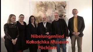 Nibelungenlied Exhibition of Genia Chef at the Kokoschka Museum