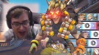 Killing Raging Streamers as Flanking Junkrat (w/ reactions)