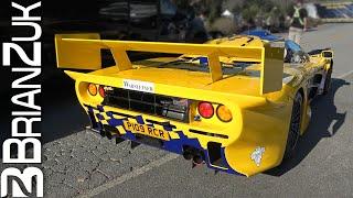 McLaren F1 GTR Longtail Revving & On Road