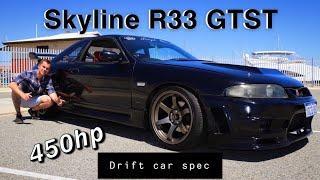 Nissan Skyline R33 Drift Spec Review!!!