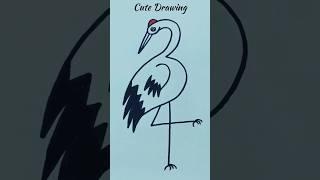 Flamingos drawing #Flamingos #drawing #shorts #viralvideo