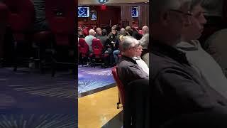 Harrahs poker room, Atlantic City, March 2025 ￼