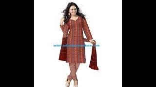 Summer wear pure cotton Salwar Suits for stylish ladies - Odisha Saree Store