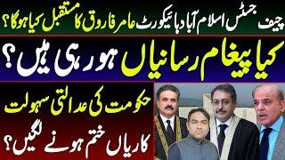 Dark Future of CJ IHC Aamir Farooq || Last judicial facilitator of the government is also in trouble