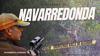 MONTERÍA EN NAVARREDONDA CON MONTEROS VALLE ALCUDIA 4 NOVIEMBRE 2023