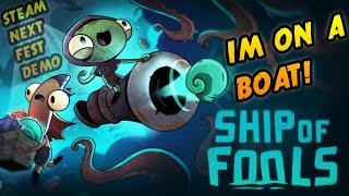 IM ON A BOAT! | CO-OP ACTION ROGUE-LIKE ON THE SEAS! | Ship of Fools Demo