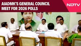 Tamil Nadu News | AIADMK Holds Crucial General Council Meet To Strategize For 2026 Polls