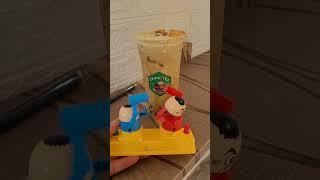 Battle Game with Milk Tea #shorts #Milktea #battlegame #toys #awesome #asmr #refreshing