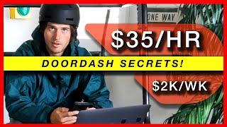 DoorDash Driver: Best Tips for Beginners ($35/hr)