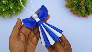 DIY How To Make Easy Christmas Angel | Hanging Christmas Doll Making Ideas | Christmas Tree Ornament