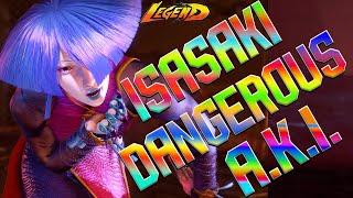 Street Fighter 6 ISASAKA A.K.i. Dangerous & Powerful Gameplay !FightingGameWorldX