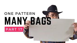 How to Draft a Slouchy Hobo Bag & Clutch Pattern | One Pattern, Many Bags Part 17