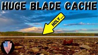 ARROWHEAD HUNTING | Must See Cache of HUGE Blades! (2024)