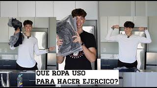 Que ropa uso para hacer EJERCICIO?