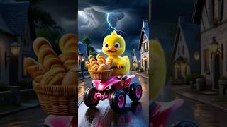 Baby Duckdeliver Bread #dubidubidu #explore #duck #duckling #babyduck #cuteduck #aiart #fy