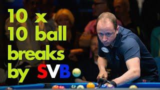 10x Amazing 10 Ball breaks by Shane Van Boening