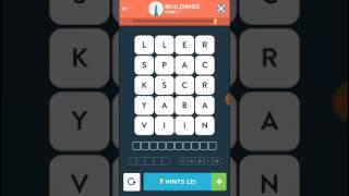 Wordbrain 2 Authority Buildings Level 1-5 Answers Walkthrough