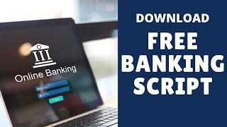 how to get online banking script for free