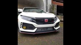 Honda Civic Type R FK8 PRL Charge Pipe and Intercooler Install Part II