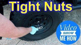 How to Torque Wheel Nuts or Lug Nuts | Quick and Easy