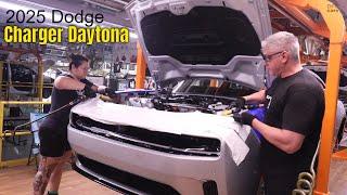 2025 Dodge Charger Daytona Production at Stellantis Windsor Assembly Plant